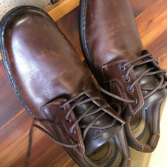 Men\'s Brown Leather Dockers 10 1/2 main image 5